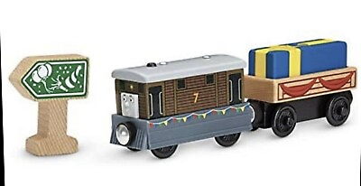 Thomas amp; Friends Wooden Railway Birthday Surprise Toby Accessory Pack