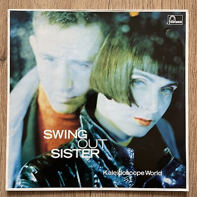 SWING OUT SISTER Kaleidoscope World 1989 UK VINYL LP INNER EX EX