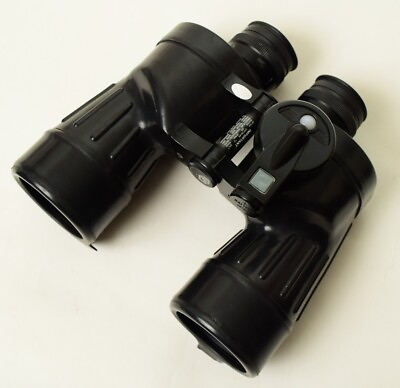 Fuji FUJINON 7x50 Binoculars. Marine or Military? Armored rubber outsides. Clean
