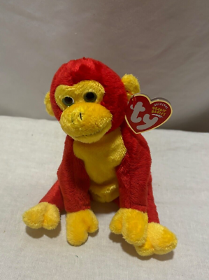 #ad Ty Beanie Baby: Chopstix the Monkey