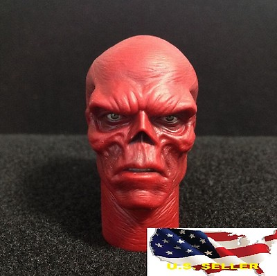 1 6 Red Skull Head Sculpt Hugo Weaving for Captain America Hot Toys ❶US seller❶
