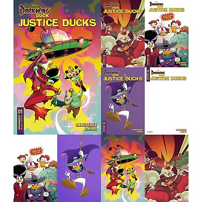 #ad Justice Ducks 2024 1 Variants Dynamite Dark Wing Duck COVER SELECT