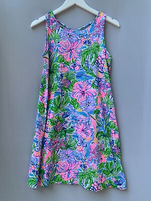 #ad Lilly Pulitzer Dress Size S M L XL Kristen Lilly Loves Hawaii