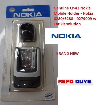 Genuine Cr 43 Nokia Mobile Holder Nokia 6280 6288 0279009 w Car kit solution