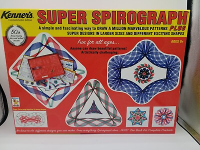 Kenner#x27;s Super Spirograph Plus 50th Anniversary Commemorative Edition 01049 2016