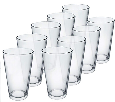 #ad #ad Luminarc 16 Ounce Pub Beer Glass Set of 9 Clear