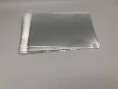 Clear Resealable Self Adhesive Seal Cello Lip amp; Tape Plastic bags 1.8 mil Thick