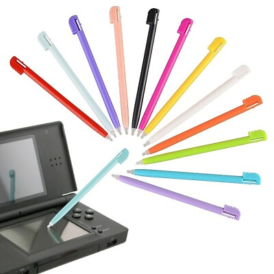 #ad 12 Pack Color Touch Stylus Pen For Nintendo DS Lite NDSL Video Game Accessory