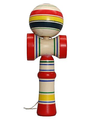 #ad Castle Enterprise Old fashioned wooden toy Kendama Ships from Japan
