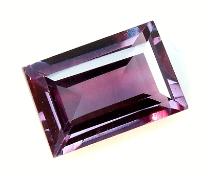 #ad Natural Color Change Alexandrite CERTIFIED Baguette Cut Loose Gemstone 6.30 Ct
