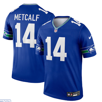 #ad Mens DK Metcalf Seattle Player Stitched Jersey