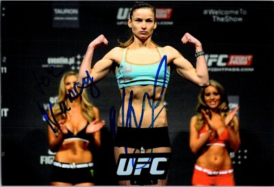 #ad Maryna Moroz Autographed Signed 4x6 Photo Sexy Hot UFC MMA Rare Auto Champ