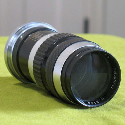 Soligor 135mm f:3.5 Telephoto Lens HAZE Vintage Contax Nikon