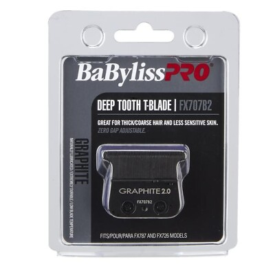 #ad #ad BaBylissPRO Graphite Deep Tooth 2.0 MM Replacement T Blade FX707B2