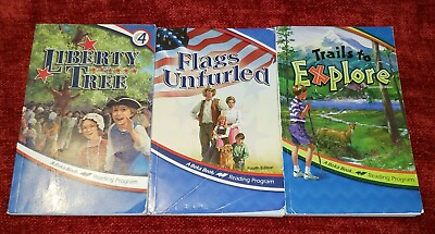 Abeka 4th Grade Student Child Readers Current Edition Reading Lot Language Arts