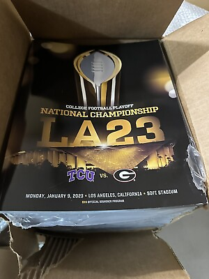 #ad 2023 College Football NATIONAL CHAMPIONSHIP Program IN STOCK SHIPS NOW