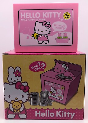 #ad NEW Hello Kitty Mischief Coin Stealing Musical Bank. US Seller. Free Shipping