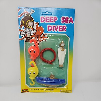 Vintage Toy Kingsway Deep Sea Diver Sub Hong Kong NOS