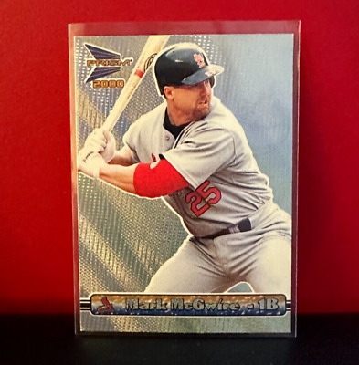 #ad 2000 Pacific Prism St. Louis Cardinals #122 Mark McGwire
