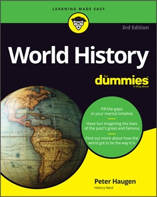 #ad World History for Dummies Paperback or Softback