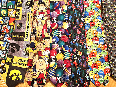 25 Pc Men Novelty Neckties Lot Looney Tunes Food Xmas Snoopy Sports Cartoon Lots