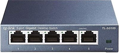 #ad #ad TP Link5 Port Ethernet Network Switch Unmanaged TL SG105 Refurbished