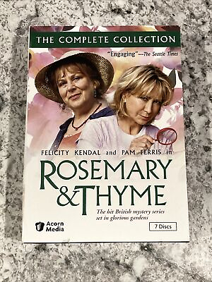 #ad Rosemary amp; Thyme The Complete Collection DVD 2011 7 Disc Set Kendal Ferris