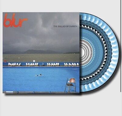 #ad #ad BLUR The Ballad Of Darren ZOETROPE Rare Special Edition LP Vinyl No. 9645