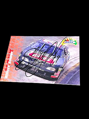 #ad Elliott Sadler PHILLIPS 66 VINTAGE 1997 MAXX #90 autographed NASCAR card