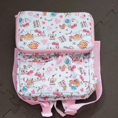 #ad Children#x27;s Square Insulated Backpack Hello Kitty jp