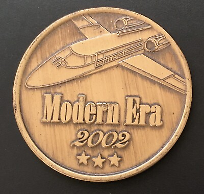 #ad #ad Phillips 66 75 Years of Aviation Leadership Token Medal Modern Era 2002