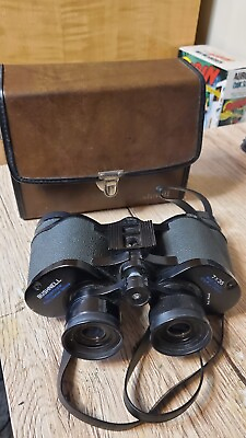 Vintage Bushnell Sportview 7 x 35 Binoculars with Leather Case