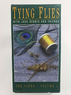 Tying Flies with Jack Dennis and Friends Volume 1 VHS movie