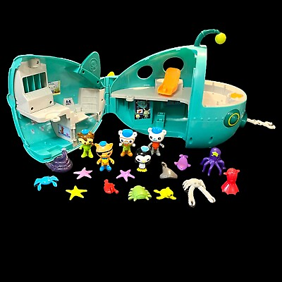 #ad Octonauts GUP A Midnight Zone Large Deluxe Playset 18 Creatures amp; Figures Lot