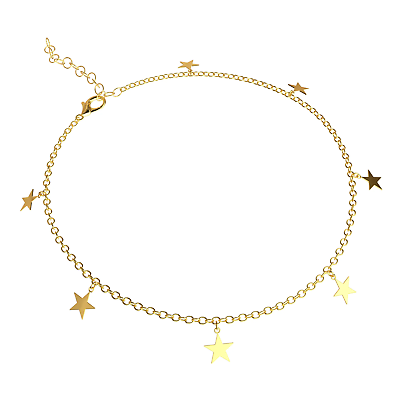 #ad Maya#x27;s Grace Gold Silver Plated Star Chain Choker Pendants Necklace for Women