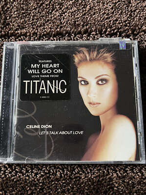 Let#x27;s Talk About Love by Céline Dion Cd Nov 1997 Theme Song TITANIC