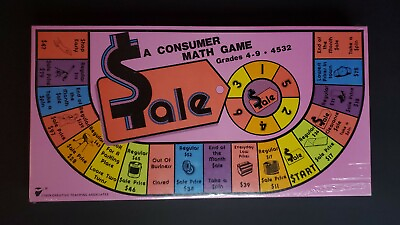 #ad Vintage quot;Salequot; Math Game Sealed