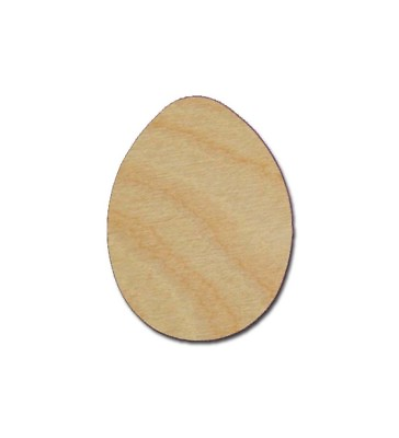 Egg Shape Unfinished Wood Easter Eggs Cutout Variety of Sizes