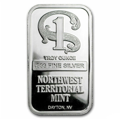 #ad Decoration Bars 1oz Northwest Territorial Mint Silver Bullion Bar Collection Art