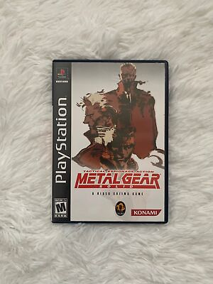 #ad Metal Gear Solid For Original PlayStation 2 Disc Complete Set
