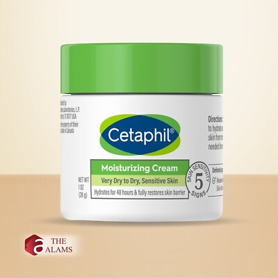 #ad Cetaphil Moisturizing Cream Body Dry Sensitive Skin 1 oz Travel Size 2 Pack
