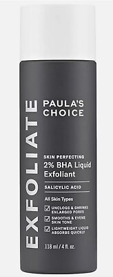 #ad Paulas Choice 4 oz Bottle BHA Liquid Salicylic Acid Exfoliant