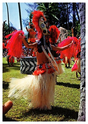 Postcard Honolulu Hawaii HI 1981 Dances Of Tahiti Chrome A1