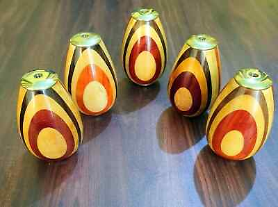 #ad Antique Brass Egg Kaleidoscope Vintage Retro Wooden Kaleidoscope For Childrens