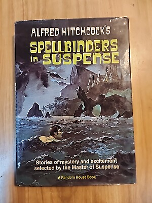 #ad ALFRED HITCHCOCK#x27;S SPELLBINDERS IN SUSPENSE 1967 HARDCOVER VTG Illustrated