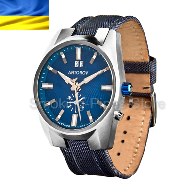Ukrainian Brand KLEYNOD ANTONOV wristwatch Mens swiss mechanism An 178 2 UKRAINE