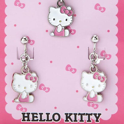 #ad SANRIO Hello Kitty Accessory Set 11.8×3.1×0.04in 124923