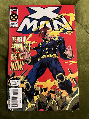 #ad “X Man” #1 1995 Marvel 1st Full Appearance Of X Man NM