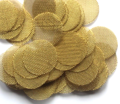50 Brass Pipe Screens 3 4quot;HEAVY DUTY High Quality Screen Filter Free Shipping