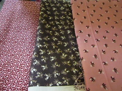 F2853 Judie Rothermel 1800#x27;s reproduction fabric fat quarters your choice